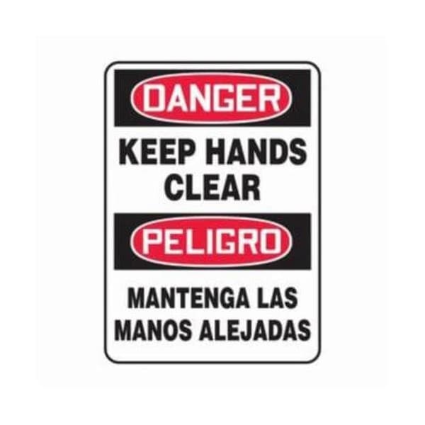 Accuform Danger Sign, SBMEQM050VA SBMEQM050VA - main